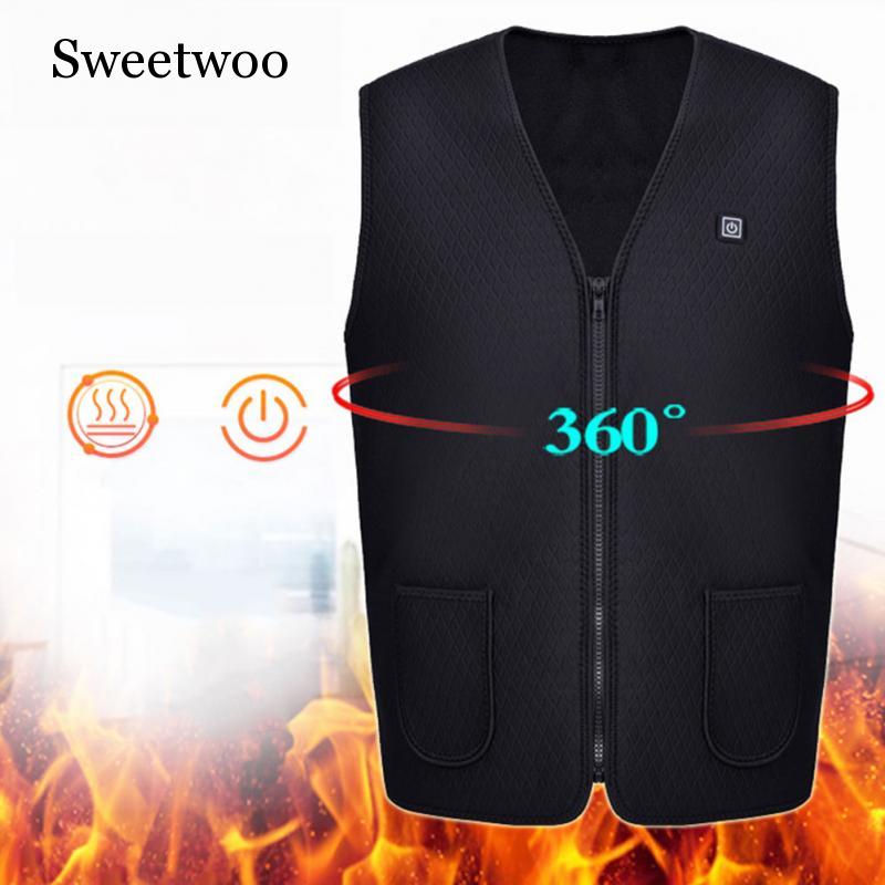 Men Women Outdoor USB Infrared - Winter Clothing Hiking 评论和价格