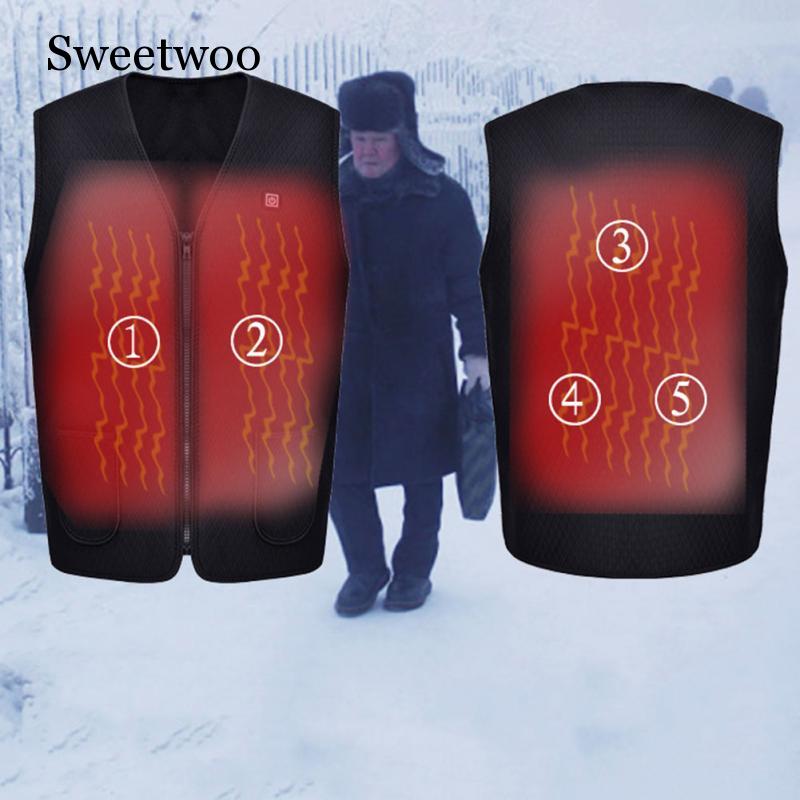 Men Women Outdoor USB Infrared - Winter Clothing Hiking 评论和价格