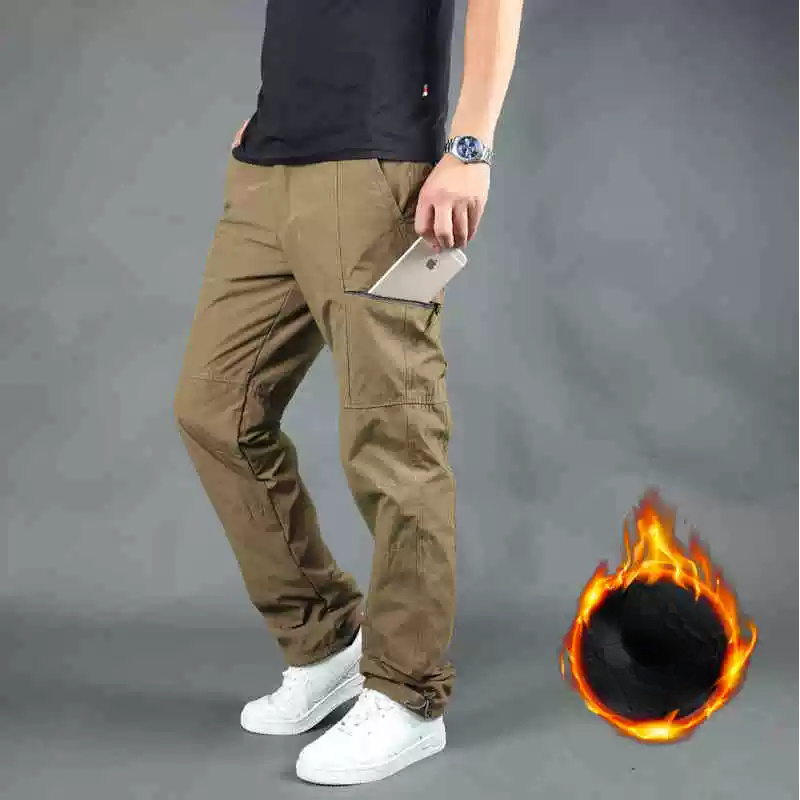 Men's Outdoor Fleece Lined Car - Winter Clothing Hiking 评论和价格