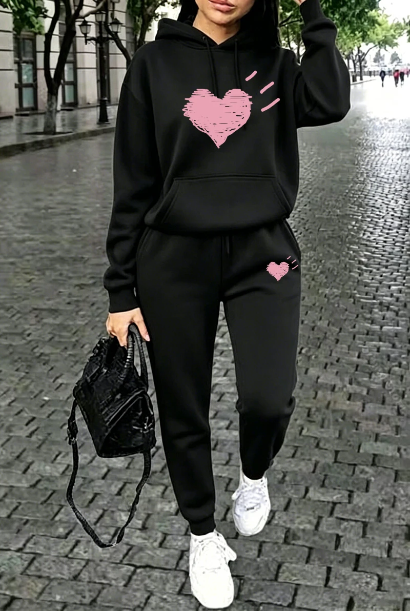 Womens Tracksuit Street Casual - Winter Clothing For Women 评论和价格