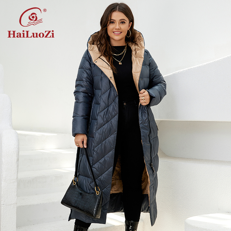 HaiLuoZi 2022 New Winter Women - Winter Clothing Pk 评论和价格