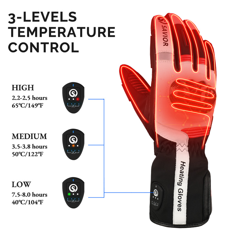 Winter Motorcycle Gloves Touch - Heated Gloves Electric 评论和价格